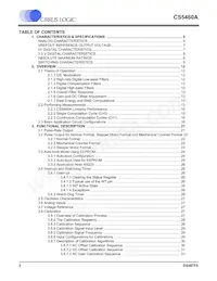 CS5460A-BSZR數據表 頁面 2