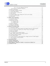 CS5460A-BSZR Datasheet Page 3