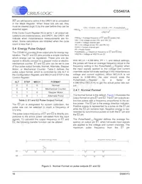 CS5461A-ISZR Datasheet Page 16