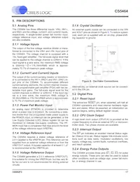 CS5464-IS Datasheet Page 17