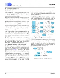 CS5464-IS Datasheet Page 22