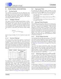CS5466-IS Datasheet Page 11