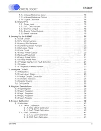 CS5467-ISZR Datasheet Page 3