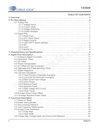 CS5484-INZR Datasheet Page 2