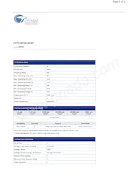 CY7C1041D-2XWI Datasheet Cover