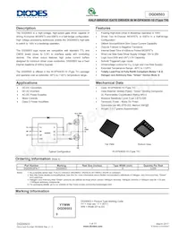 DGD0503FN-7 Datasheet Cover