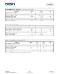 DGD0503FN-7 Datasheet Page 3