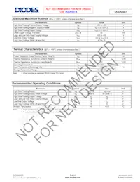 DGD0507FN-7 Datasheet Page 3