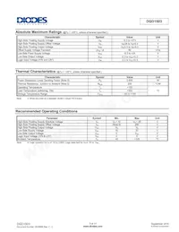 DGD1503S8-13 Datasheet Page 3