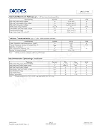 DGD2108S8-13 Datasheet Page 3