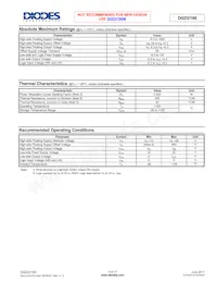 DGD2190S8-13 Datasheet Pagina 3