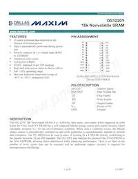 DS1220Y-120+ Datasheet Cover