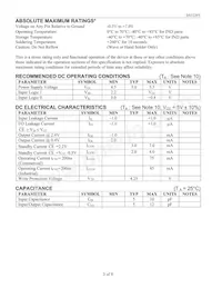 DS1220Y-120+ Datasheet Page 3