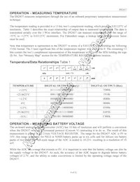 DS2437S-3/T&R Datasheet Page 4