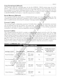 DS2437S-3/T&R Datasheet Page 20