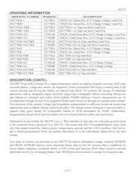DS2770BE+T&R Datasheet Page 2