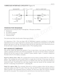 DS2770BE+T&R Datasheet Page 17