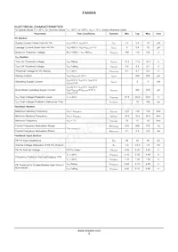 FAN604MX Datasheet Page 6