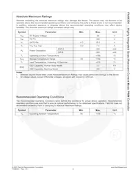 FAN6300SZ數據表 頁面 5