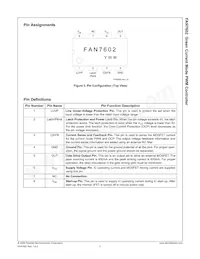 FAN7602MX Datasheet Pagina 3