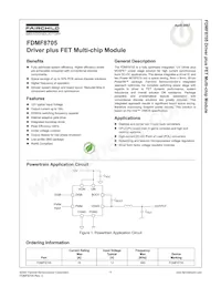 FDMF8705 Datasheet Cover
