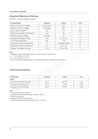 FSDM0365RLX Datasheet Page 4