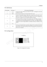 FSDM0565RWDTU Datasheet Page 3