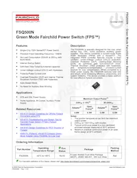FSQ500N Datasheet Cover