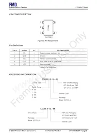 FT838R-BL-RT Datasheet Page 3