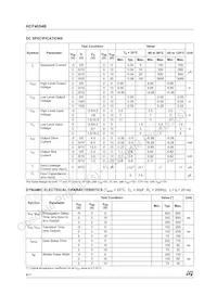 HCF4054M013TR Datasheet Page 4