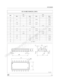 HCF4056M013TR Datasheet Page 9