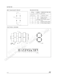HCF4511M013TR Datasheet Page 2