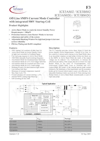 ICE3BS02G Datasheet Page 3