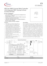 ICE3BS02L Datasheet Page 3