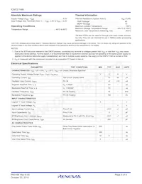 ICM7211AMIPL Datasheet Pagina 3