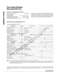 ICM7212AI/D Datasheet Page 2