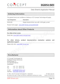 IGD515EI Datasheet Pagina 19