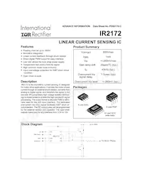 IR2172S Datasheet Cover