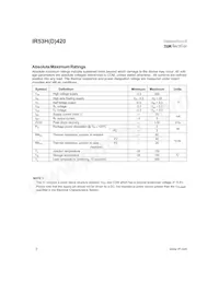 IR53HD420-P2 Datenblatt Seite 2