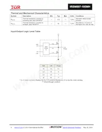 IRSM807-105MHTR Datasheet Page 4