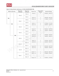 IS25LQ020B-JDLE-TR數據表 頁面 12