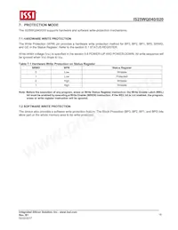 IS25WQ040-JVLE-TR Datasheet Page 16