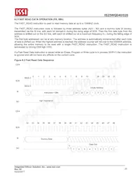 IS25WQ040-JVLE-TR Datasheet Page 20