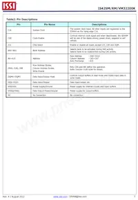 IS42RM32200K-6BLI-TR Datasheet Page 3