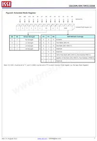 IS42RM32200K-6BLI-TR Datasheet Page 7