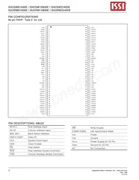 IS42SM16800E-75ETLI Datasheet Page 6