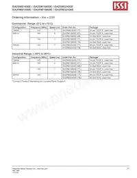 IS42SM16800E-75ETLI Datasheet Page 21