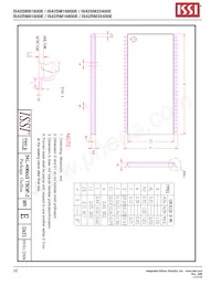 IS42SM16800E-75ETLI Datenblatt Seite 22