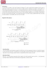 IS42SM32100C-6BLI-TR Datasheet Page 10
