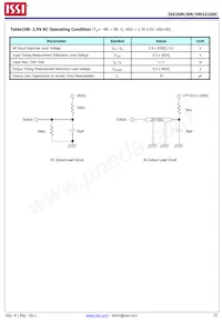 IS42SM32100C-6BLI-TR Datasheet Page 22